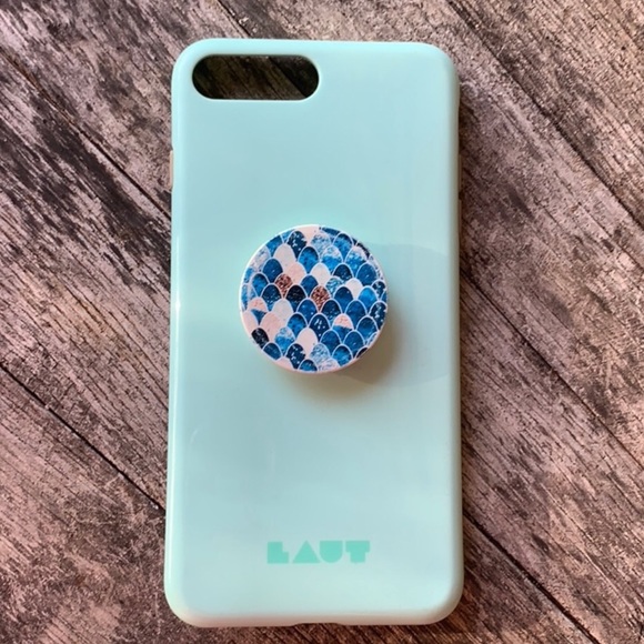 iPhone 7 Plus phone case with pop socket! - Picture 1 of 4